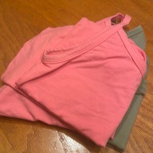 ARQ undies and tanks in bubblegum and celadon